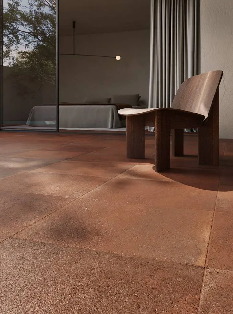 Carrelage terracotta Le Havre design authentique