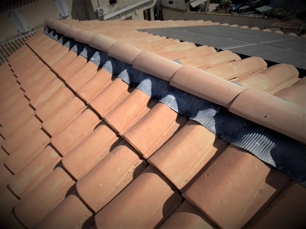 faitage closoir zinc plomb sur marignane