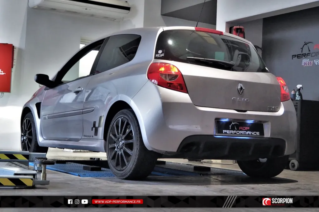 Catback Scorpion Plan de Campagne - Renault Clio 3 RS - ADP Performance