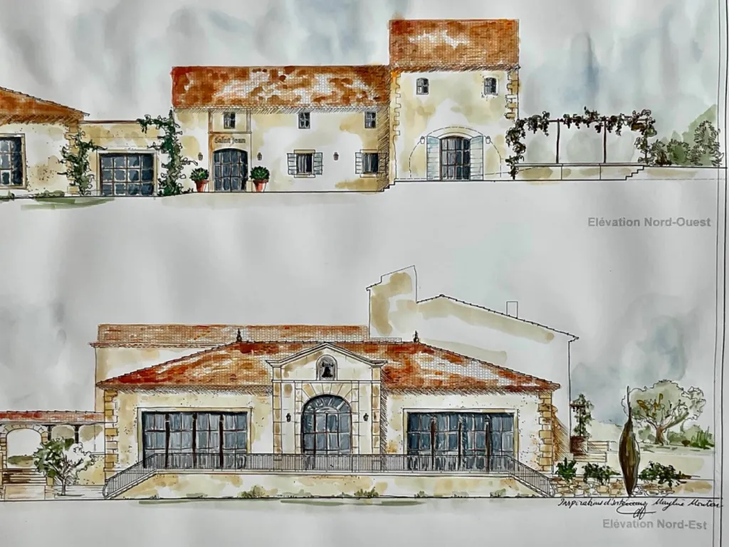 Agence d'architecture en Provence avec maîtrise parfaite des matériaux traditionnels
