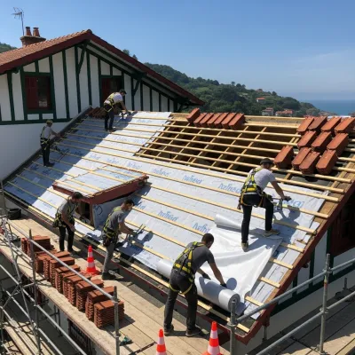 Isoler sa toiture par l’extérieur en sarking à Bayonne et Biarritz