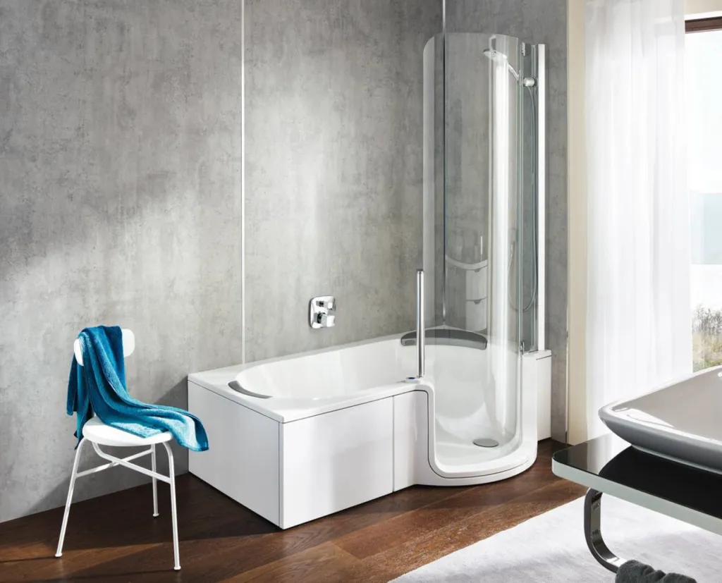 Baignoire à porte qualité design pour sénior et pmr