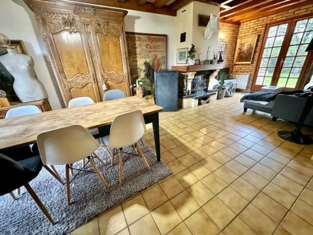 Maison familiale de 96 m² édifiée sur 625 m² de terrain sur la commune de ST AUBIN LES ELBEUF