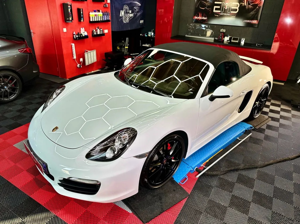 protection carrosserie DETAILING film de protection PPF Lyon Porsche Boxster