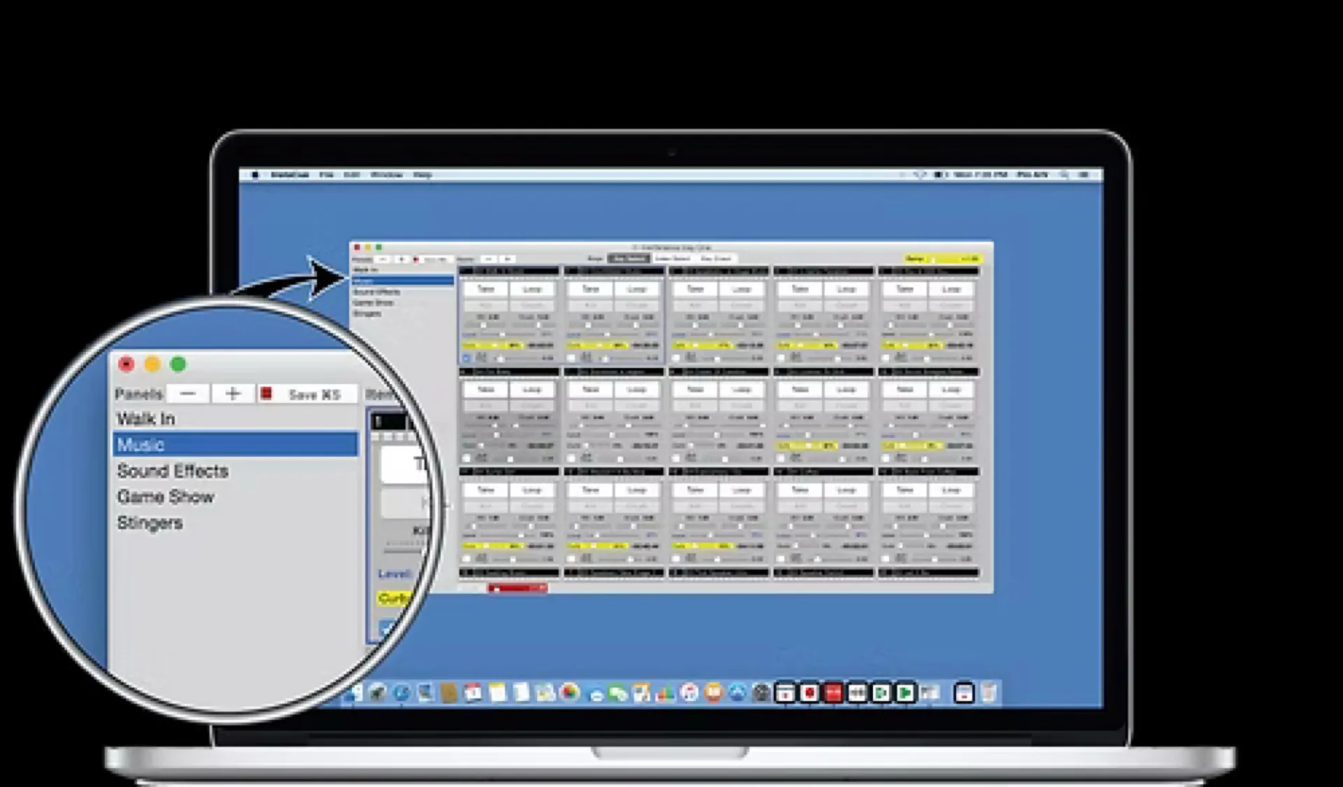 REGIE PRO JINGLE AUDIO AVEC MAC