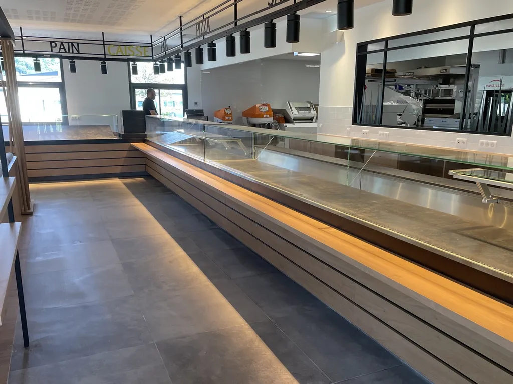 Agencement et création d'une boulangerie à Harfleur proche Le Havre 76