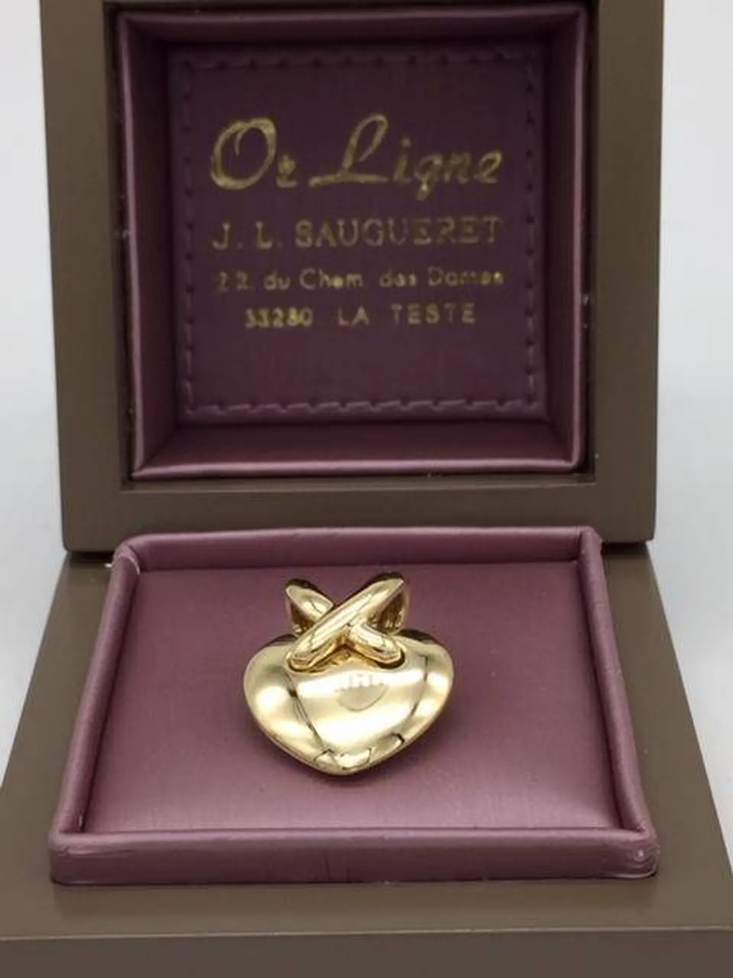 Pendentif cœur or 750/1000ème CHAUMET occasion Or Ligne La Teste Bassin d'Arcachon