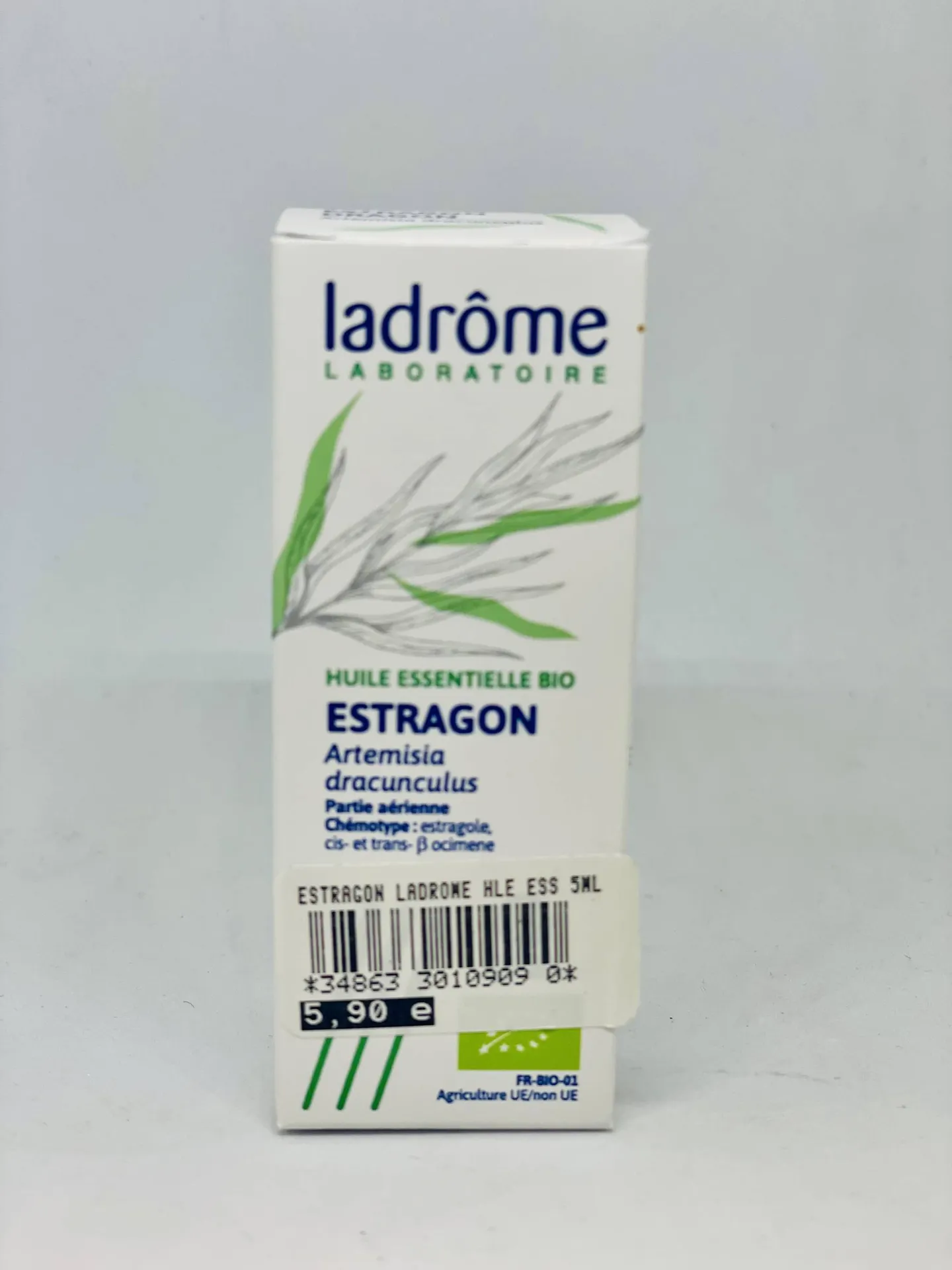 Estragon huile essentielle en pharmacie