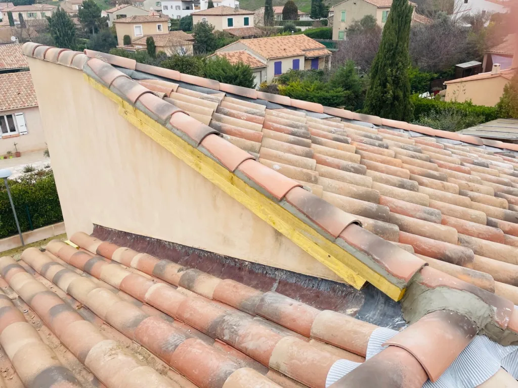 Réfection d’une toiture de maison sur Gardanne près de Aix en Provence