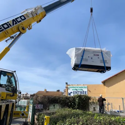 remplacement d’un groupe électrogène de 440 kVA sur six fours les plages var 83