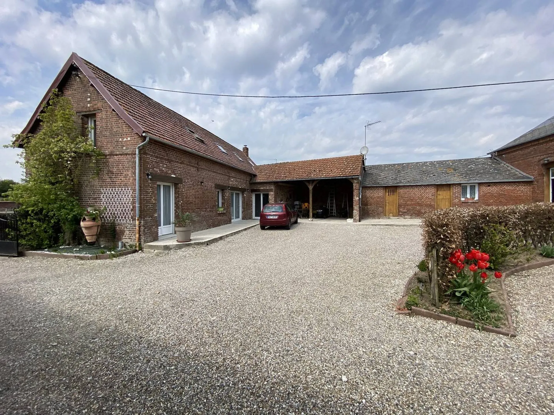A vendre ensemble immobilier avec gîtes, en Normandie, Seine-Maritime.