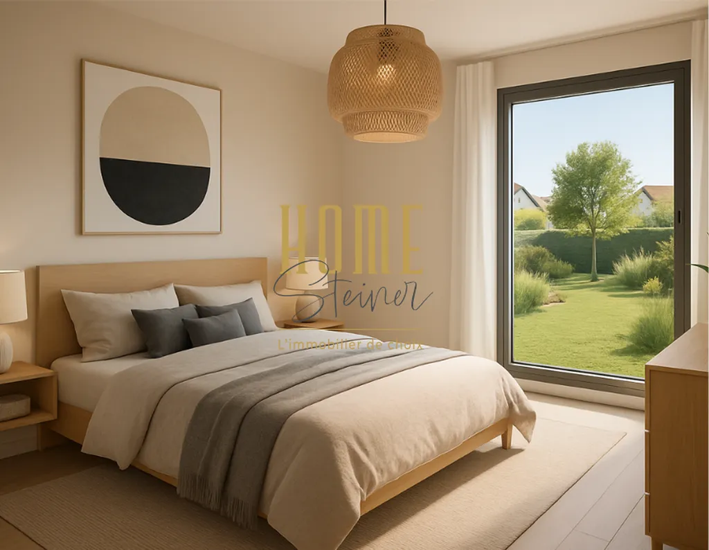 Programme immobilier neuf à Kaltenhouse proposant un mix entre maison et appartement avec jardin ou terrasse dans un environnement résidentiel calme