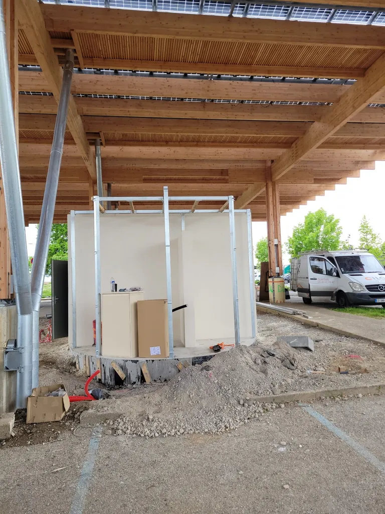 Rénovation en bardage bois de son local à bordeaux 