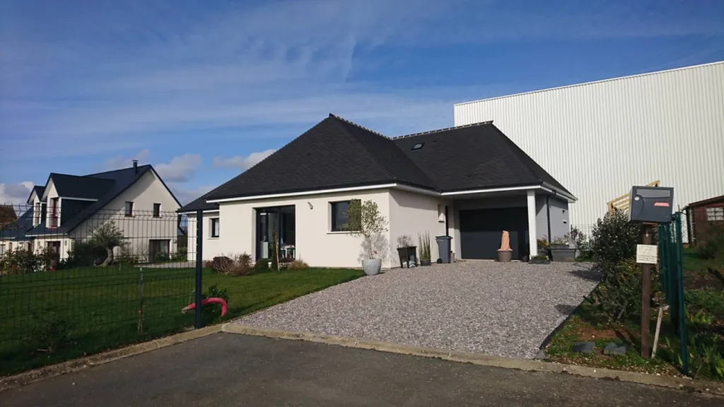 Construction d’une maison traditionnelle moderne de plein pied au Vaudreuil dans l’Eure 27