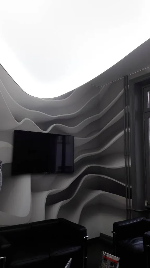 Toile murale imprimée effet 3D