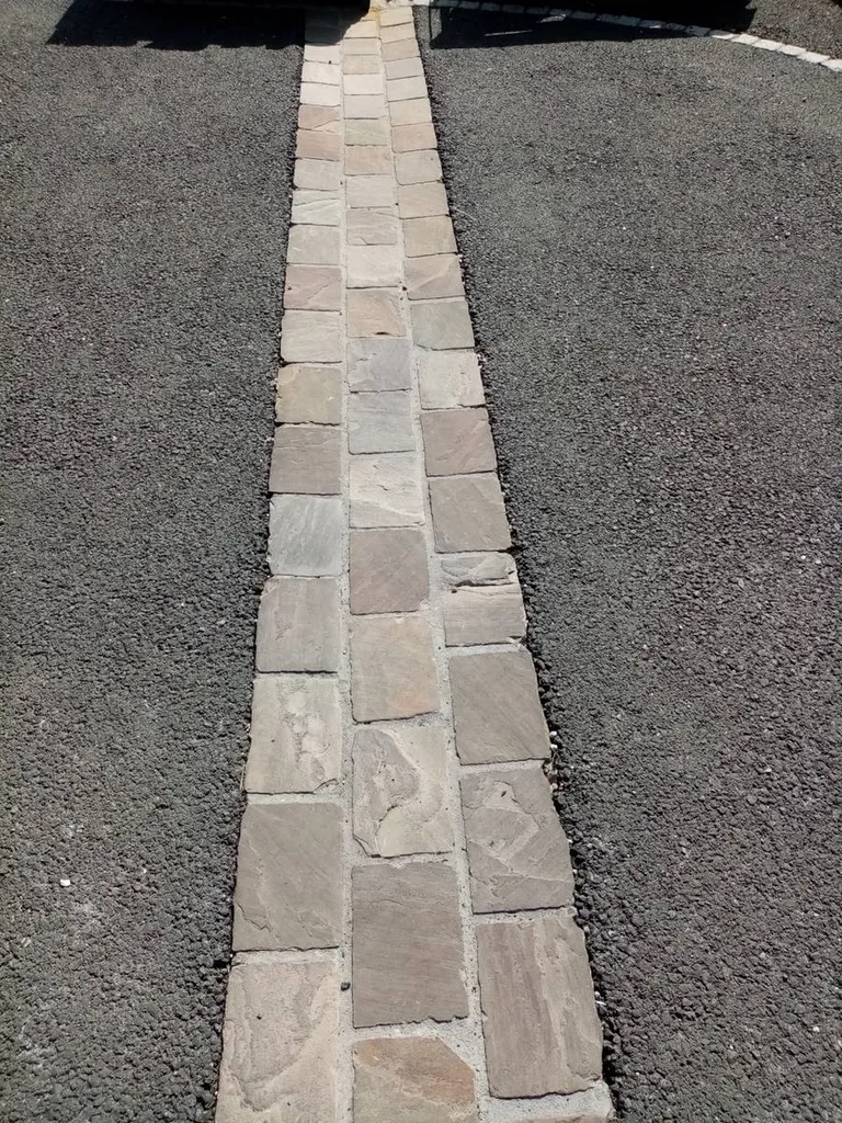 Poser du pavés en grès multicolor sur Bordeaux rive droite