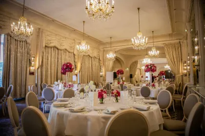 wedding luxury dinner bois de boulogne