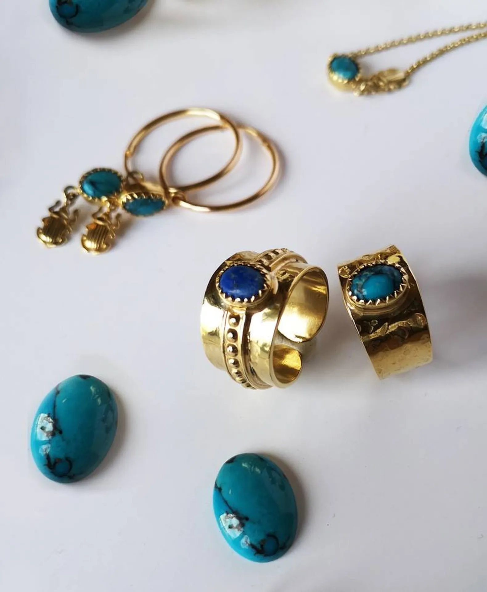 Collection bijoux Khéops plaqué or ou argent made in France de chez Madilar, Or Ligne La Teste Bassin d 'Arcachon