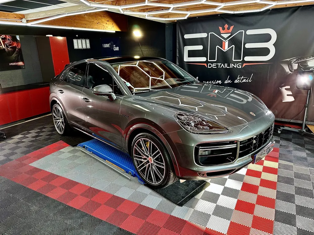 DETAILING full protection PPF Porsche Cayenne coupe turbo S