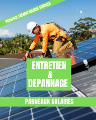 Pess vous accompagne dans l'entretien de vos panneaux solaires dans toutes les Bouches du Rhône
