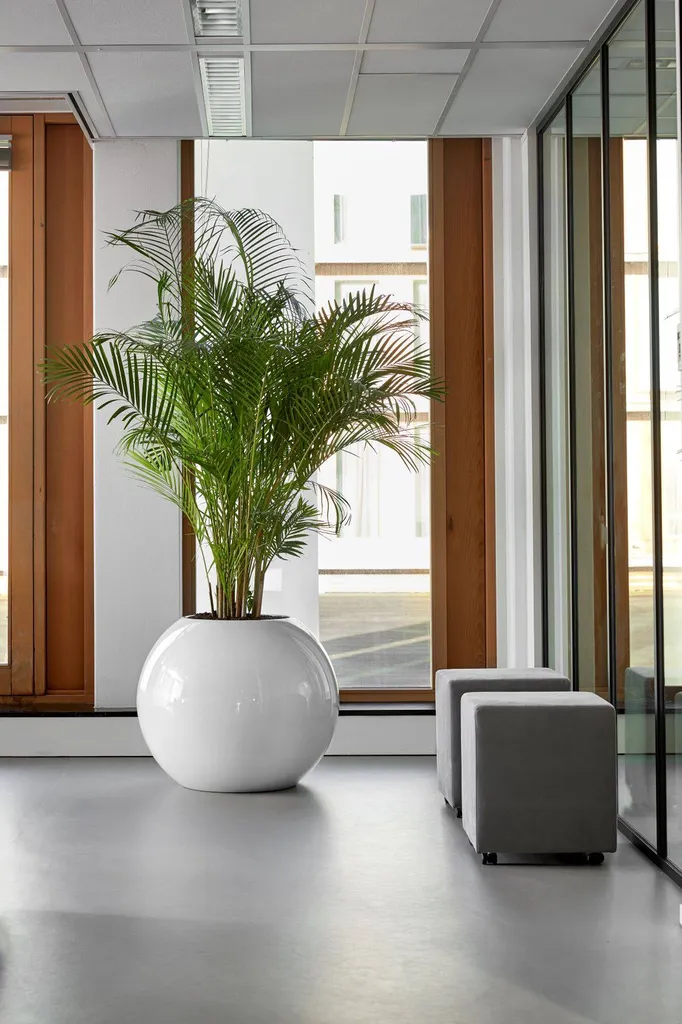 Pot rond pour aménagement intérieur