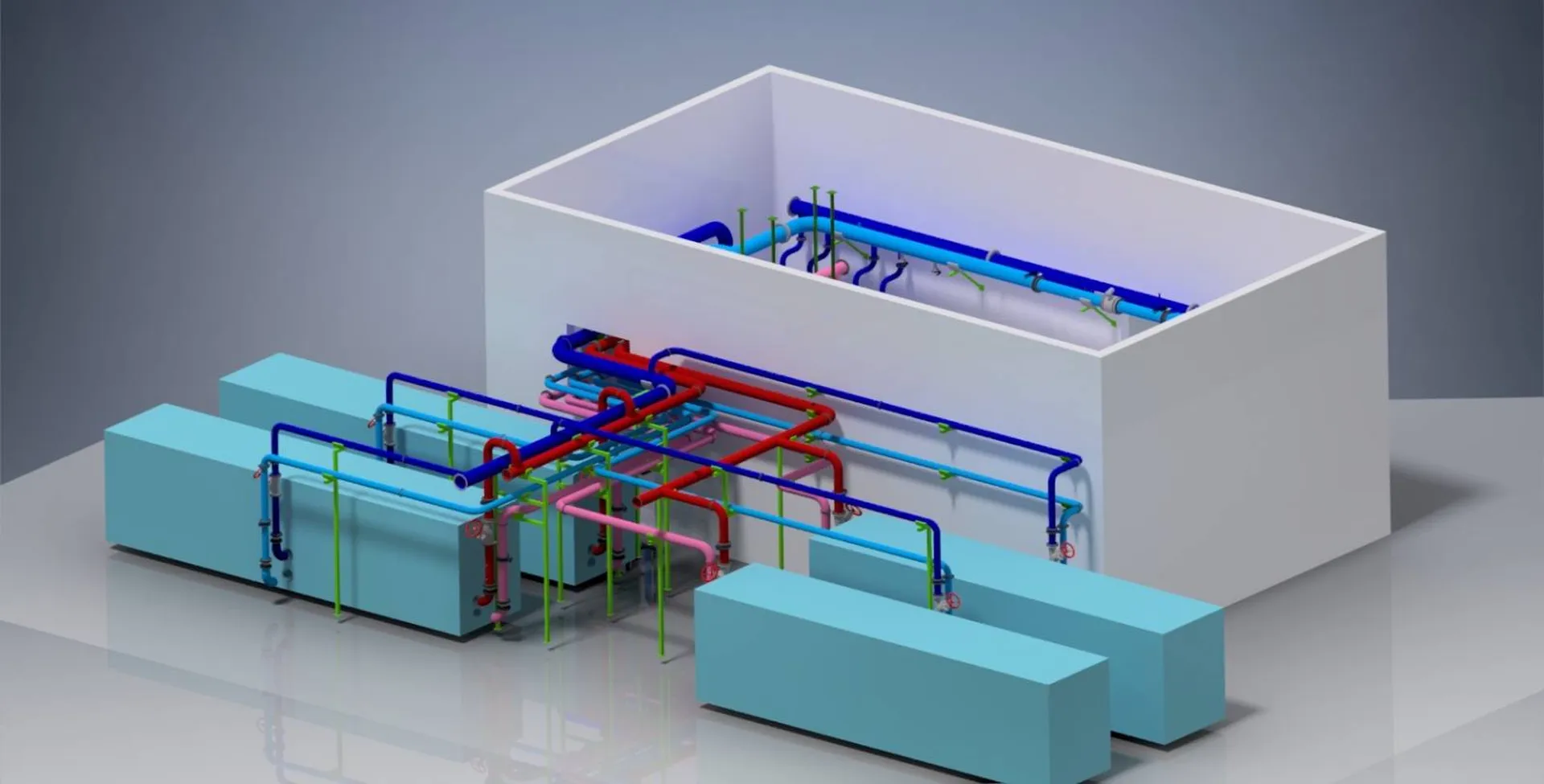 CAO de tuyauterielle industrielle
