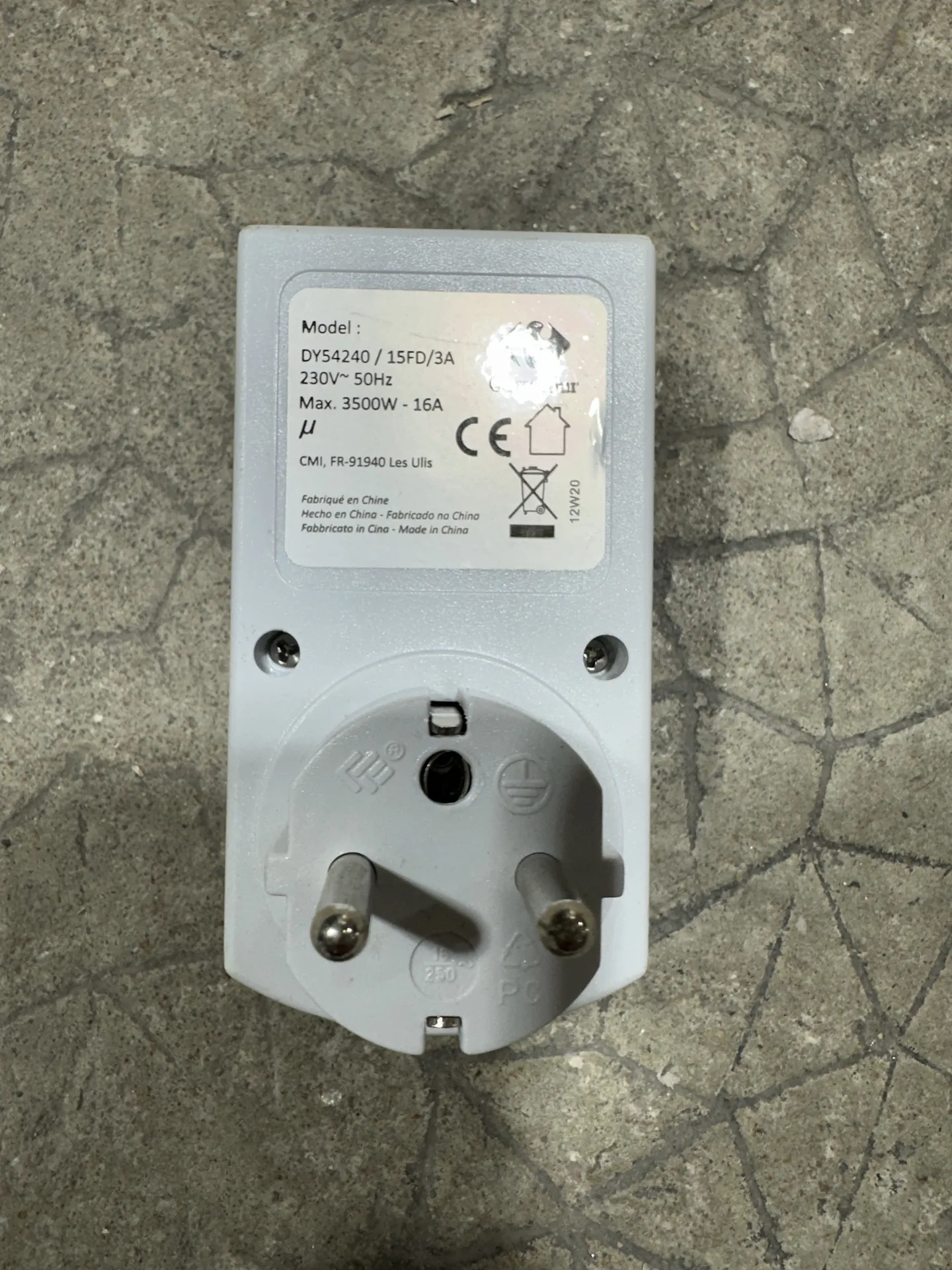 PROGRAMMATEUR ELECTRIQUE MANUEL PC16