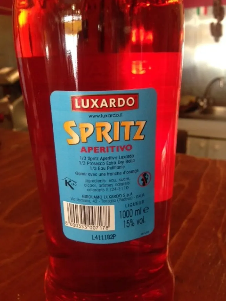 Spritz Luxardo pour cocktail avec Prosecco
