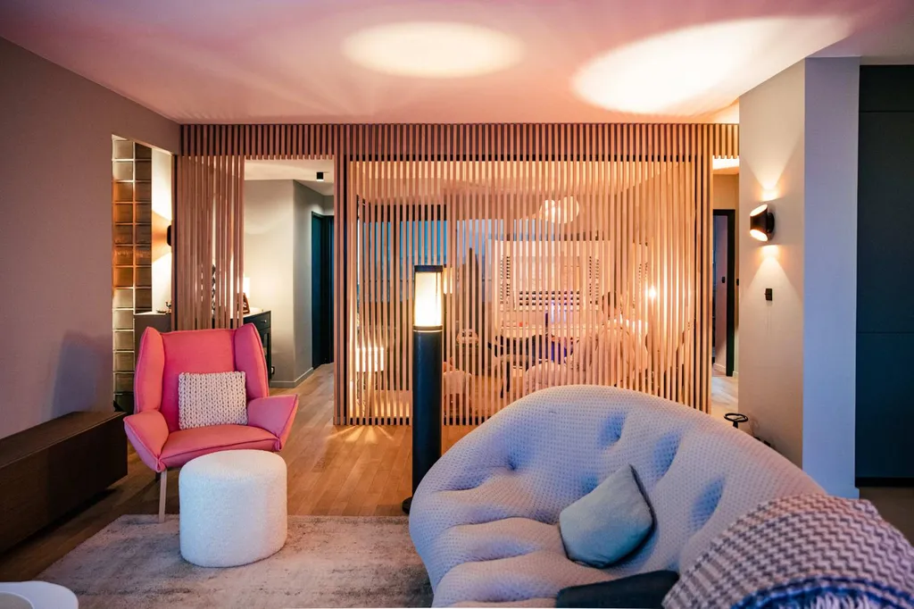Pose de claustras pour un intérieur épuré 
