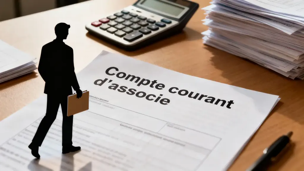 Dirigeant face à un document de compte courant d'associé — gestion patrimoniale pour PME à Strasbourg