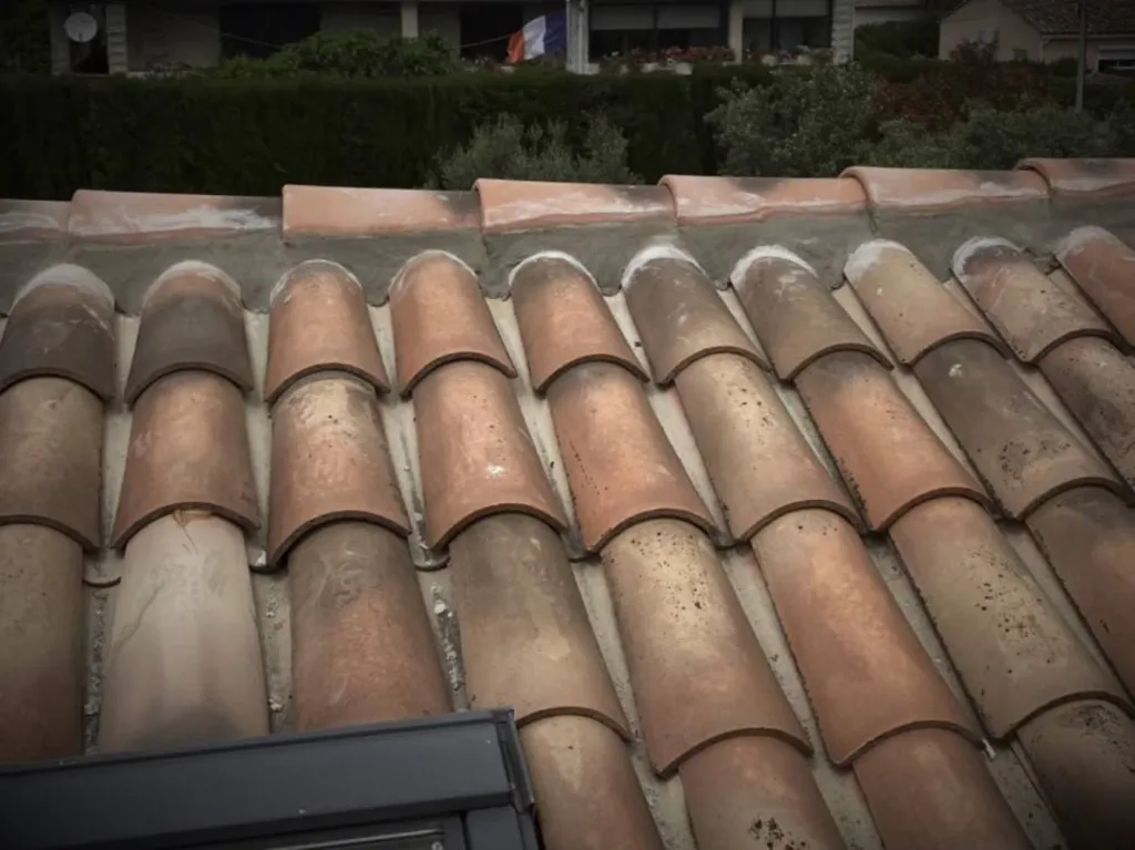 faitage sur pst ciment sur martigues