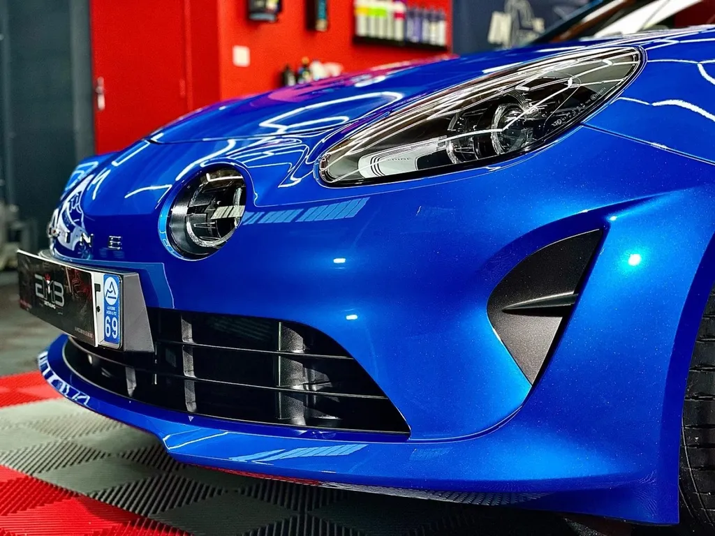 Protection carrosserie traitement céramique Renault Alpine 