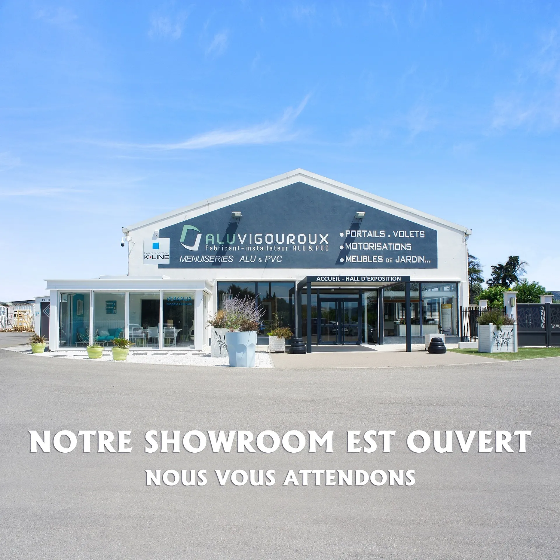 Réouverture de notre Showroom