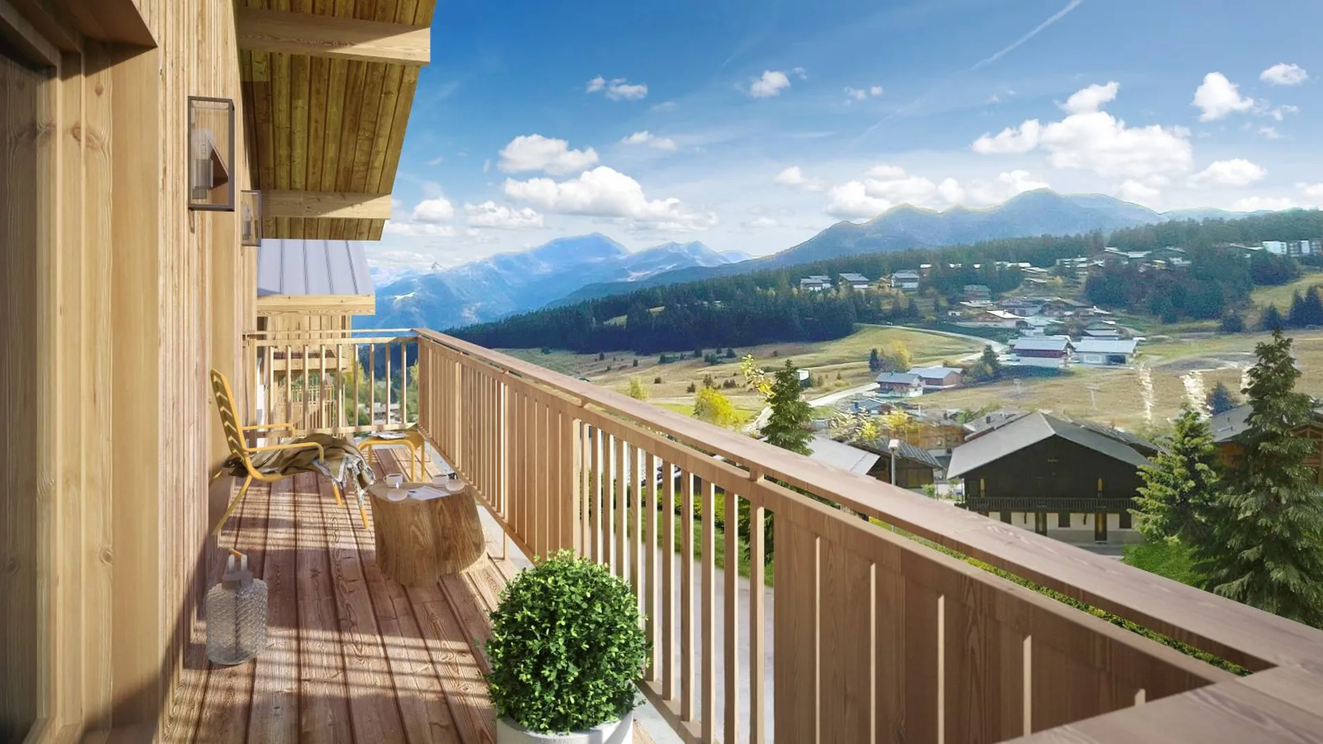 À vendre T2 Duplex 39,72 m², Résidence de Prestige SAIRENA Les Saisies (1650 m)