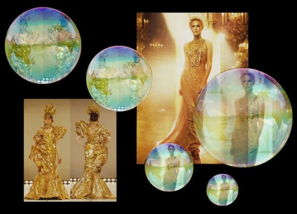 Noël, Jour de l'an: L'or dans la robe, princes rois et stars y ont succombé...tous!