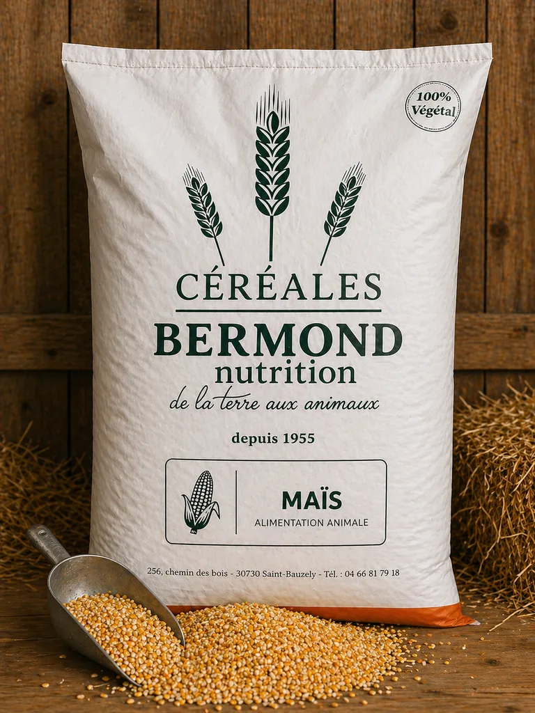 Maïs grain alimentation volaille basse-cour énergie naturelle céréale entière nutrition animale poules canards élevage qualité professionnelle rendement optimal