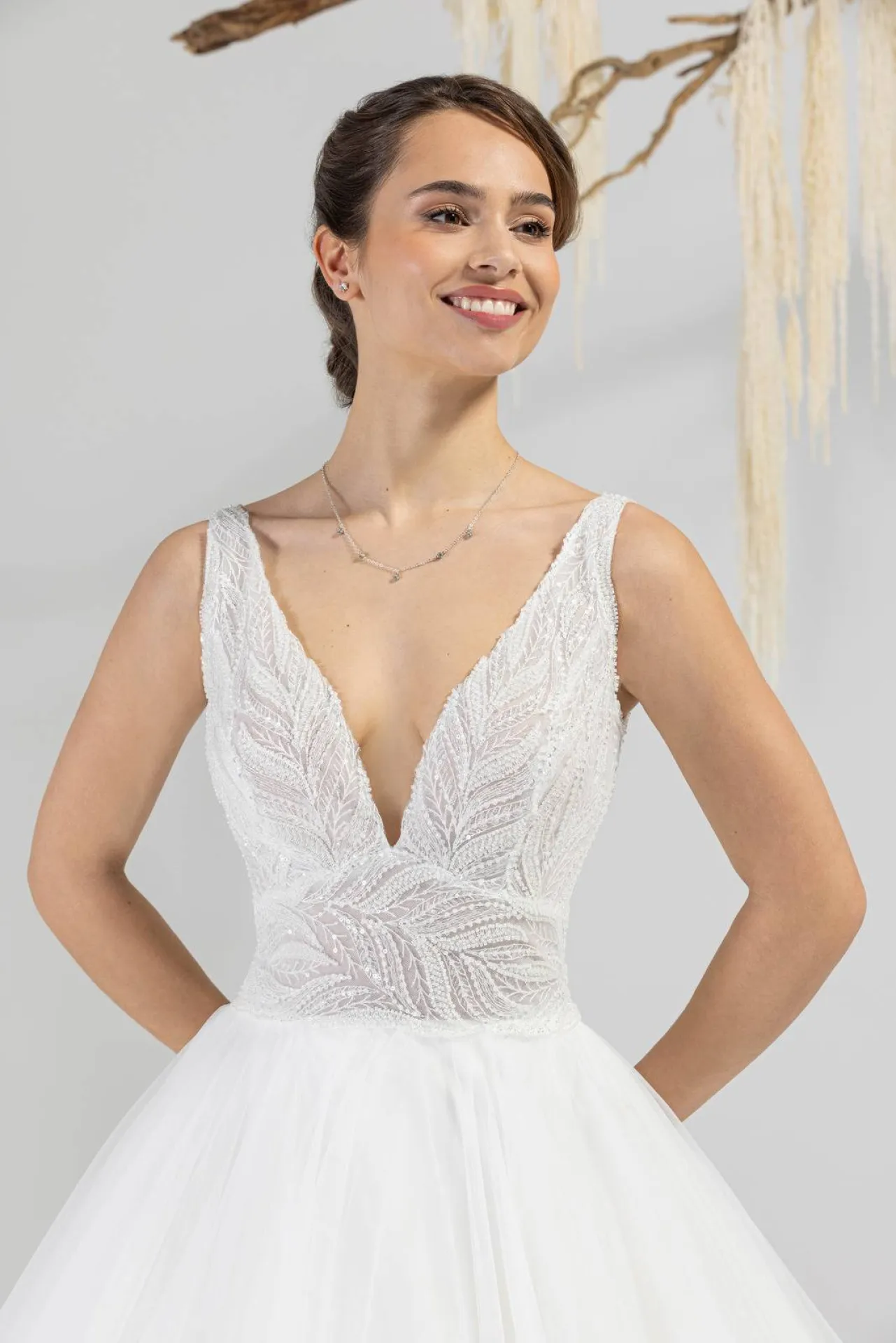 robe de mariée princesses bretelle