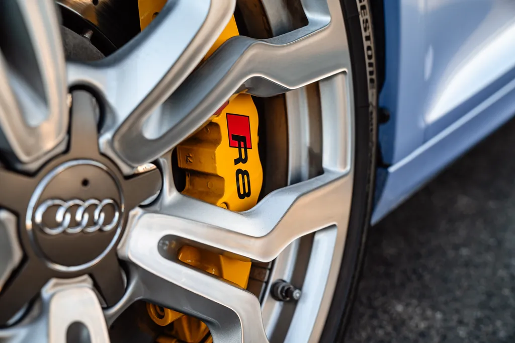 Jantes et étriers d’une Audi R8