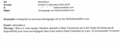 Bravo à votre équipe. Mention spéciale....................