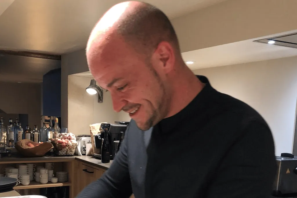 Culinary chef of our table d'hôtes : Julien Zim