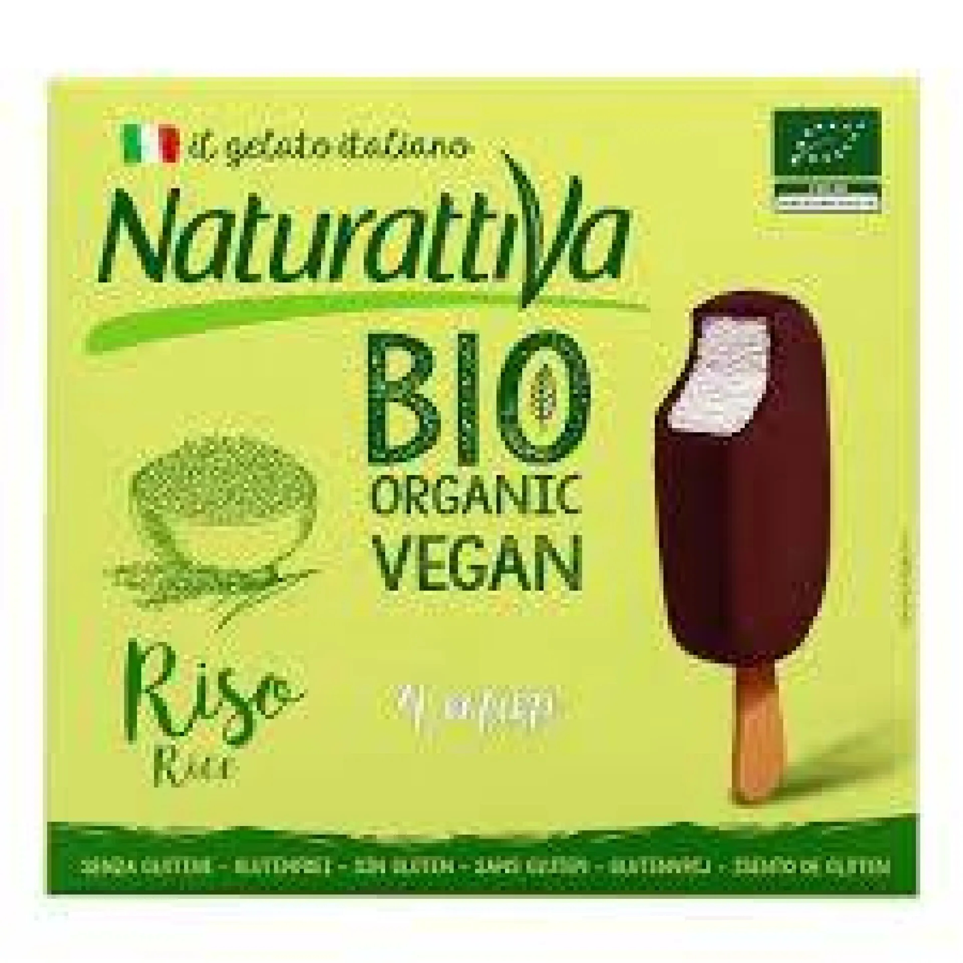 Rafraichissez vous sainement avec les glaces végétales bio NATURATTIVA chez Saveur NAture Biomonde Belleville