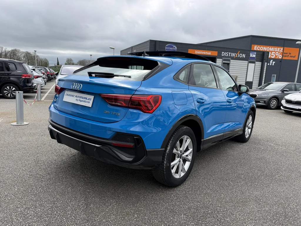 Audi Q3 Sportback d'occasion S line à deux pas du Havre : découvrez ce SUV premium essence chez Caudebec Automobiles à La Frénaye