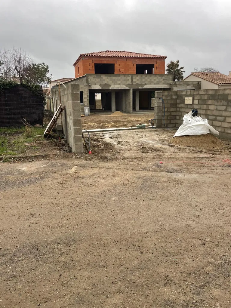 Construction de maison individuel sur la commune de SAUSSAN 