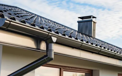 Remplacement de gouttière et d'une descente d'eau de pluie pour une maison à Sète