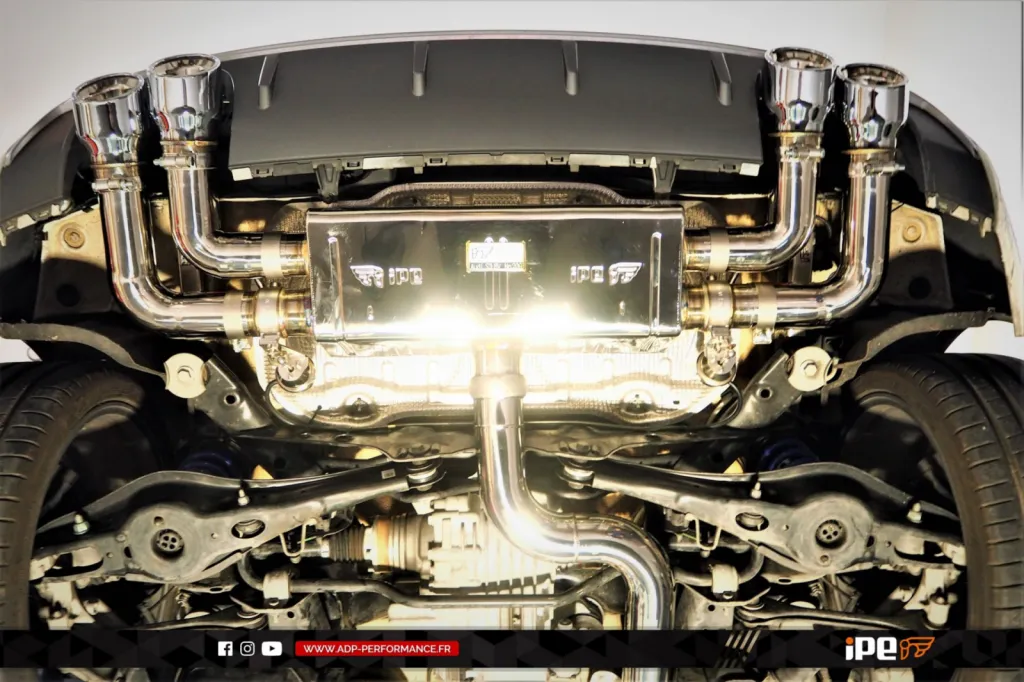 Ligne d'échappement (cat-back) iPE Innotech Le Pontet - Audi S3 8V - ADP Performance