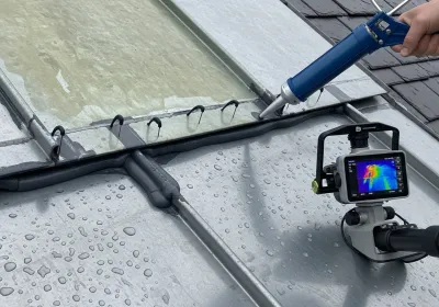 Révision de zinguerie avec remplacement des joints et inspection de l'étanchéité complète à Sanary-sur-Mer dans le Var 83110