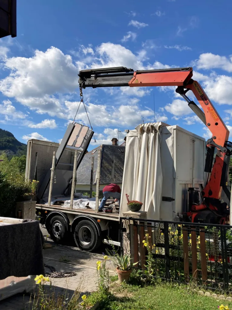 Réalisation d'une plateforme verticale Strategos près de Gap région PACA