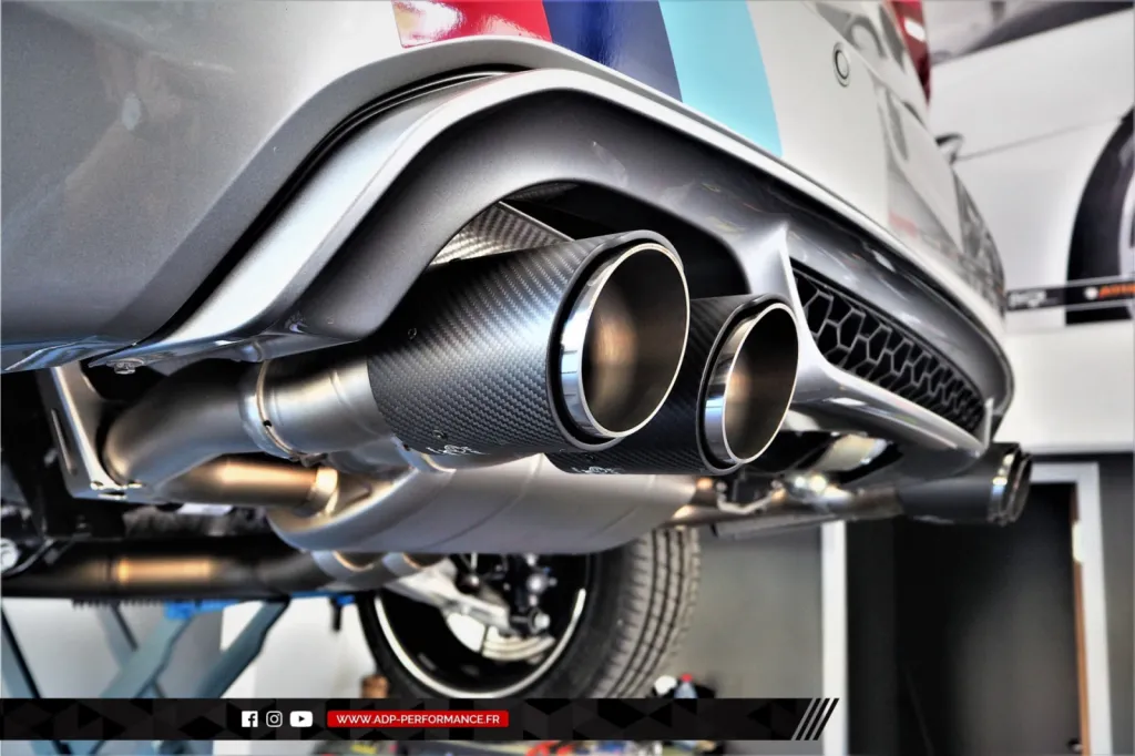 Reprogrammation moteur Aix en provence - Echappement Akrapovic - BMW X5 M 4.4 V8 Bi-Turbo