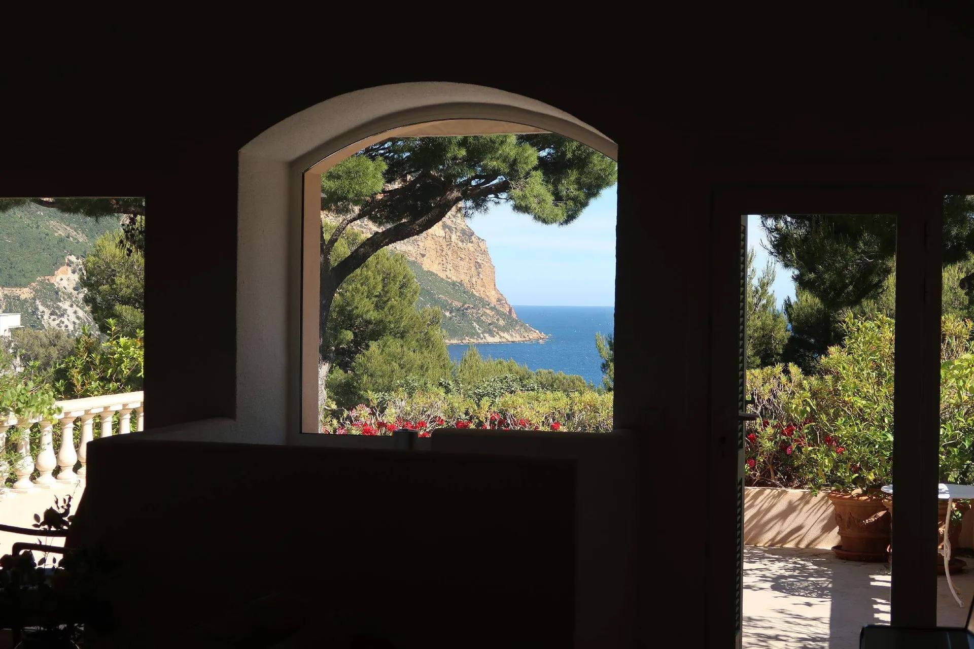 vente de maison avec vue dégagée proche du port de Cassis