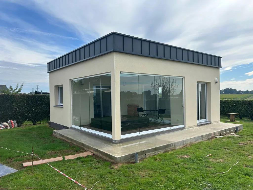 Construction neuve d'un appartement avec une chambre et un jacuzzi à côté du Havre 76